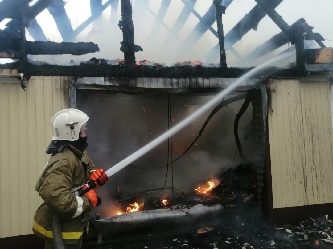 Пожар в жилом доме в городском округе Воскресенск